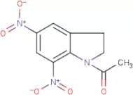 1-(5,7-dinitro-2,3-dihydro-1H-indol-1-yl)ethan-1-one