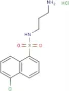 N-(3-Aminopropyl)-5-chloronaphthalene-1-sulphonamide hydrochloride