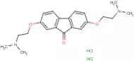 2,7-Bis[2-(dimethylamino)ethoxy]-9H-fluoren-9-one dihydrochloride