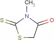 3-methyl-2-thioxo-1,3-thiazolan-4-one