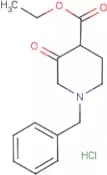 Ethyl 1-benzyl-3-oxopiperidine-4-carboxylate hydrochloride