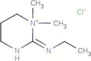N1-(1,1-dimethylhexahydropyrimidin-1-ium-2-yliden)ethan-1-amine chloride