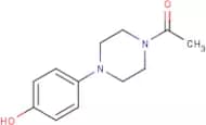 1-[4-(4-Hydroxyphenyl)piperazino]ethan-1-one