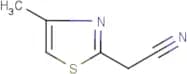 2-(4-methyl-1,3-thiazol-2-yl)acetonitrile