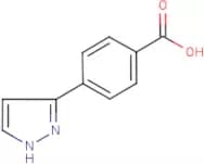 4-(1H-Pyrazol-3-yl)benzoic acid