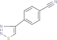 4-(1,2,3-Thiadiazol-4-yl)benzonitrile