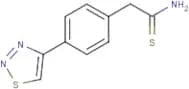 2-[4-(1,2,3-Thiadiazol-4-yl)phenyl]thioacetamide