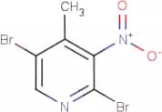 2,5-Dibromo-4-methyl-3-nitropyridine