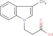 3-(3-Methyl-1H-indol-1-yl)propanoic acid