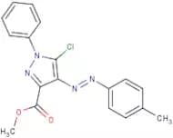 methyl 5-chloro-4-[2-(4-methylphenyl)diaz-1-enyl]-1-phenyl-1H-pyrazole-3-carboxylate