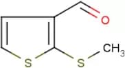 2-(Methylthio)thiophene-3-carboxaldehyde