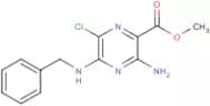 Methyl 3-amino-5-(benzylamino)-6-chloropyrazine-2-carboxylate