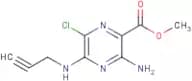 Methyl 3-amino-6-chloro-5-(prop-2-ynylamino)pyrazine-2-carboxylate