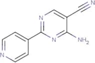 4-Amino-2-(pyridin-4-yl)pyrimidine-5-carbonitrile