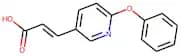(E)-3-(6-Phenoxypyridin-3-yl)acrylic acid