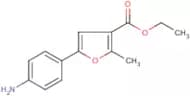 Ethyl 5-(4-aminophenyl)-2-methyl-3-furoate