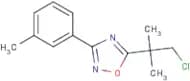 5-(1-Chloro-2-methylprop-2-yl)-3-(3-methylphenyl)-1,2,4-oxadiazole