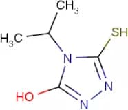 5-Hydroxy-4-isopropyl-3-sulphanyl-4H-1,2,4-triazole