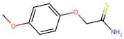 2-(4-methoxyphenoxy)ethanethioamide