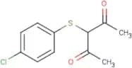 3-[(4-Chlorophenyl)thio]pentane-2,4-dione