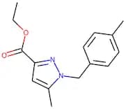 ethyl 5-methyl-1-(4-methylbenzyl)-1H-pyrazole-3-carboxylate