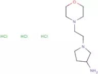 1-(2-Morpholinoethyl)pyrrolidin-3-amine trihydrochloride