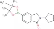 2-Cyclopentyl-5-(4,4,5,5-tetramethyl-1,3,2-dioxaborolan-2-yl)isoindolin-1-one
