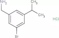 (3-Bromo-5-isopropylphenyl)methanamine hydrochloride