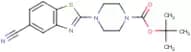 tert-Butyl 4-(5-cyanobenzo[d]thiazol-2-yl)piperazine-1-carboxylate