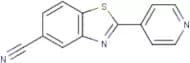 2-(Pyridin-4-yl)benzo[d]thiazole-5-carbonitrile