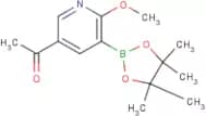 1-(6-Methoxy-5-(4,4,5,5-tetramethyl-1,3,2-dioxaborolan-2-yl)pyridin-3-yl)ethanone