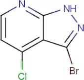 3-Bromo-4-chloro-1H-pyrazolo[3,4-b]pyridine
