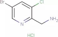 (5-Bromo-3-chloropyridin-2-yl)methanamine hydrochloride