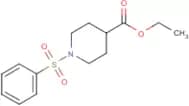 Ethyl 1-(benzenesulfonyl)piperidine-4-carboxylate