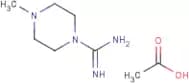 4-Methylpiperazine-1-carboxamidinium acetate