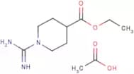 Ethyl 1-carbamimidoylpiperidine-4-carboxylate acetate