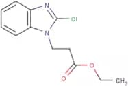 Ethyl 3-(2-chlorobenzimidazol-1-yl)propanoate