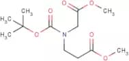 Methyl 3-[N-tert-butoxycarbonylmethoxycarbonyl)methylamino]propanoate