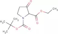 1-tert-Butyl 2-ethyl 3-oxopyrrolidine-1,2-dicarboxylate