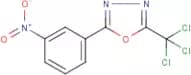 5-[3-(Nitrophenyl)-2-(trichloromethyl)-1,3,4-oxadiazole
