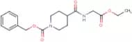 1-Benzyloxycarbonyl-4-(ethoxycarbonylmethylcarbamoyl)piperidine