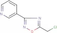 5-(Chloromethyl)-3-(pyridin-3-yl)-1,2,4-oxadiazole