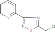 5-(Chloromethyl)-3-(pyridin-2-yl)-1,2,4-oxadiazole