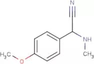 2-(4-Methoxyphenyl)-2-(methylamino)acetonitrile