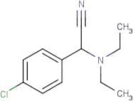 2-(4-Chlorophenyl)-2-(diethylamino)acetonitrile