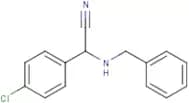 2-(Benzylamino)-2-(4-chlorophenyl)acetonitrile