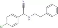 2-(4-Chlorophenyl)-2-(phenethylamino)acetonitrile