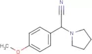 2-(4-Methoxyphenyl)-2-(pyrrolidin-1-yl)acetonitrile