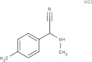 2-(Methylamino)-2-(4-methylphenyl)acetonitrile hydrochloride