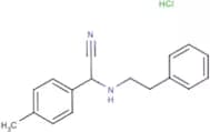 2-(4-Methylphenyl)-2-(phenethylamino)acetonitrile hydrochloride